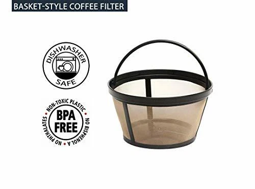 Espresso Filter Basket Replacement Accessories Reusable No.4 Cone