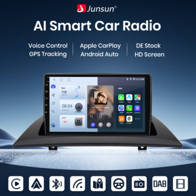 Für BMW X3 E83 2004-2012 32G Android 13 Autoradio CarPlay GPS Navi RDS BT DE