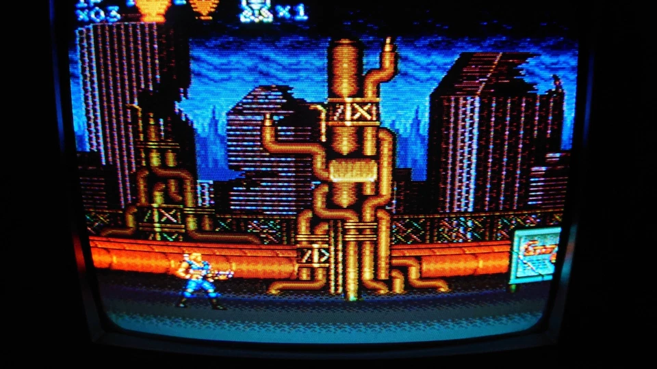 Super Famicom CONTRA Spirits - Japanese Version - KONAMI - USED Game - 1992 - Image 3 of 4