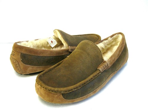 UGG ASCOT MEN SLIPPER SUEDE BOMBER 