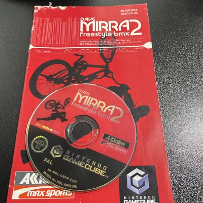  GameCube --Dave Mirra Freestyle BMX 2 Nintendo GameCube Disc + Handbuch - GC