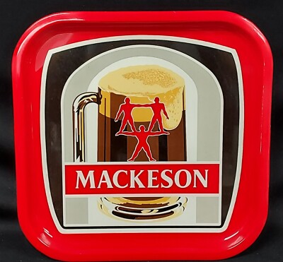 MACKESON BEER TRAY - NEW OLD STOCK - UNUSED