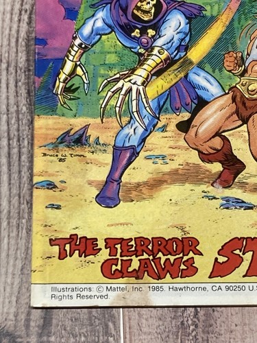 Mini cómic Masters of the Universe (MOTU) - The Terror Claws Strike - Imagen 4 de 10