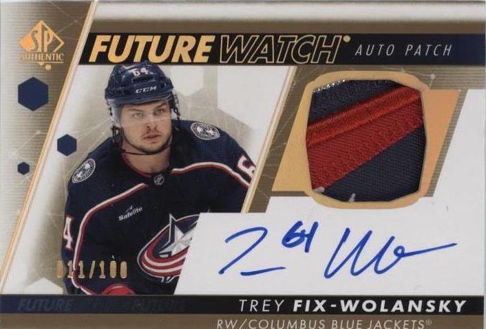 2022-23 SP Authentic - Trey Fix-Wolansky #FWAP-TF - 1 of 1