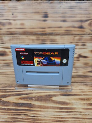 SNES Super Nintendo Top Gear || 3,0 von 6 || NOE - nur Modul 