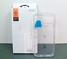 Spigen - Pixel 9 Pro XL Case - Ultra Hybrid - Crystal Clear  - ACS07721 - OpenBo