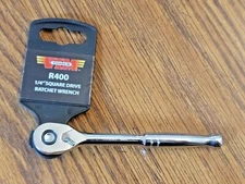 VIM 1/4" dr Quick Release, 112 Tooth, Full Polish Ratchet #R400