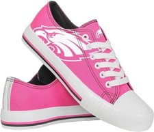 FOCO NFL Philadelphia Eagles Womens Highlights Low Top Canvas Shoe SIZE- 6 