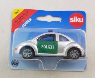 超レア】SIKU 1/64 Volkswagen Beetle Polizei German Police 2.5