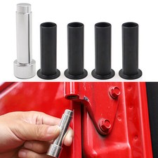 Fit For Jeep Wrangler Tj Yj Cj Lj 1986-06 Door Hinge Pin Liners Bushings Kit