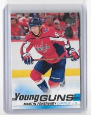 2019-20 UPPER DECK MARTIN FEHERVARY YOUNG GUNS ROOKIE CARD #236