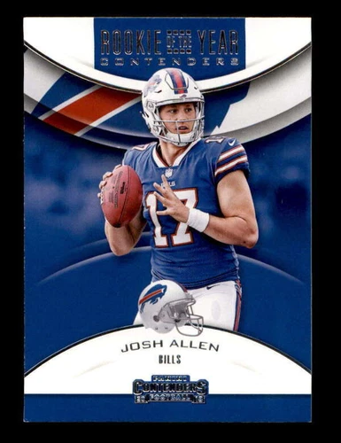 JOSH ALLEN 2018 PANINI CONTENDERS #RYA-JA ROOKIE OF THE YEAR CONTENDERS BF8045
