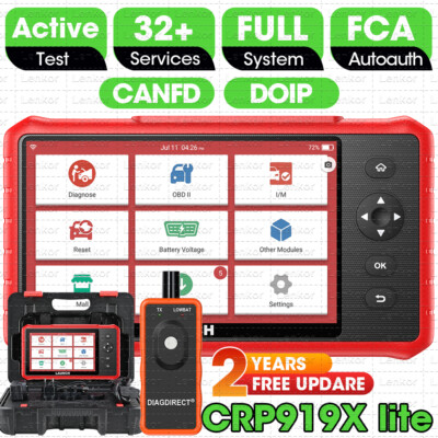   15% off LAUNCH CRP919X Lite Code Reader Full System Diagnostic Scanner Coding