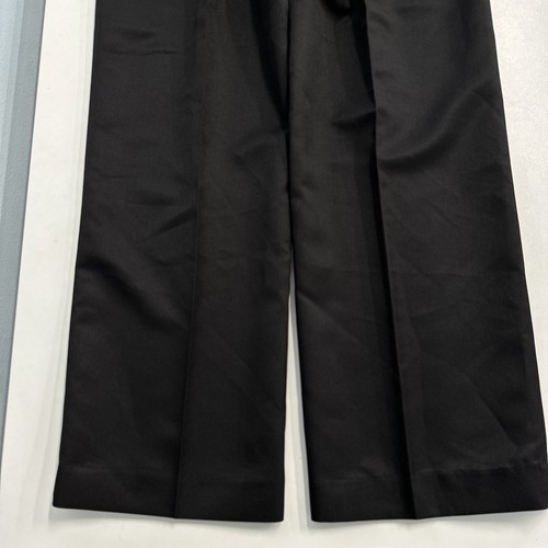 Nautica Boys 20 Regular (31x31) Stretch Microfiber Pleated Front Black - Picture 11 of 16