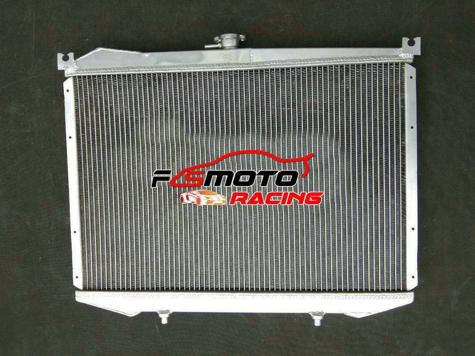 Radiador + Ventiladores PARA 1986-2004 Nissan D21 Pathfinder Pickup L4 V6 2.4L 3.0L AT Foto 4 de 4