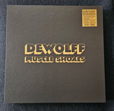 DEWOLFF - MUSCLE SHOALS - BOX SET - GOLD VINYL - SIGNED