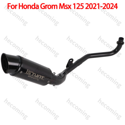 Motorcycle Full Exhaust System Pipe For Honda Grom Msx125 2022-2025 w DB Killer