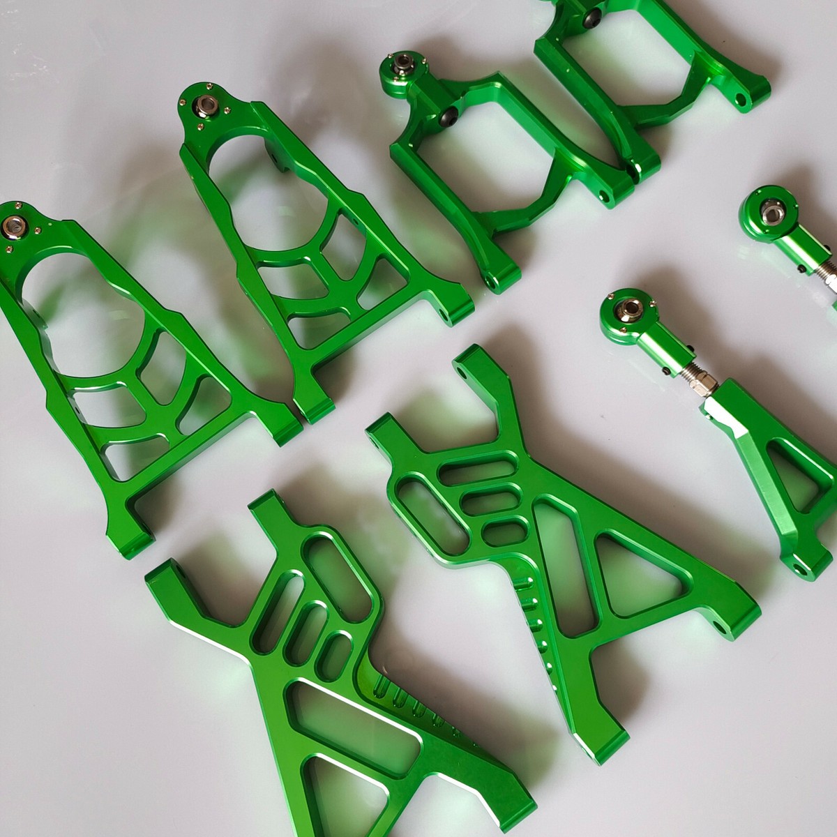 CNC Aluminum Front + Rear Suspension Arm for Rovan HPI KM CNC Aluminum Front + Rear Suspension Arm for Rovan HPI KM