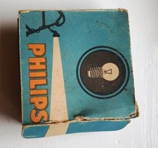 Boîte ampoules Lampes PHILIPS  ancienne 