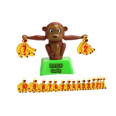 Zahlen Lernspielzeug Affe Balance Mathe Spiel Addition Subtraktion interaktiv