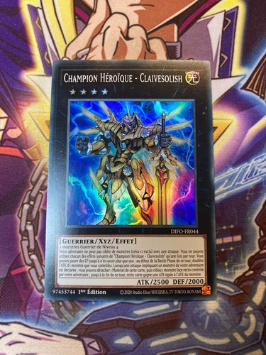 Yu-Gi-Oh! Heroic Champion - Claivesolish DIFO-FR044 1st / Super Rare