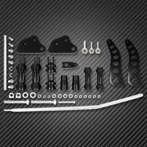 Controles delanteros de aluminio aptos para Harley Dyna Low Rider Street Bob 2006-2017 - Imagen 3 de 12