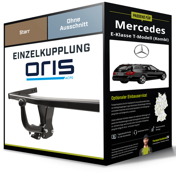 Starre AnhäNgerkupplung für Mercedes E-Klasse T-Modell (Kombi) 09- Typ S212 Oris-image