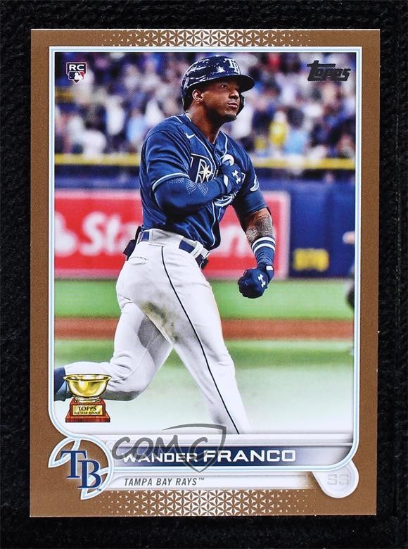 2022 Topps Series 1 Gold 513/2022 Wander Franco #215 ob3