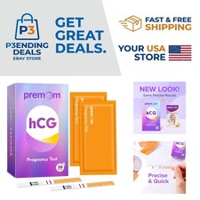 Sensitive  Reliable 20 Count Early Pregnancy Strips with Clear Results