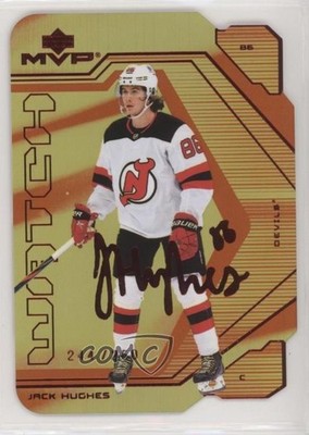 2021-22 Upper Deck MVP Colors and Contours 244/250 Jack Hughes #14 0p91
