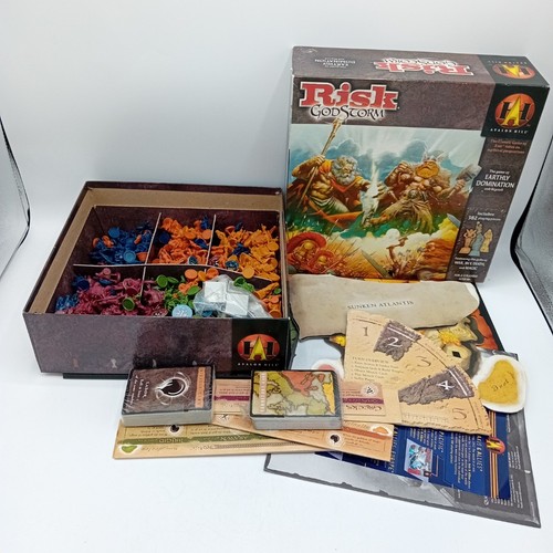 Risk Godstorm Board Game Avalon Hill 2004 Mythology Strategy Wargame FLT19-CD