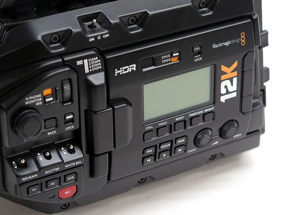 Blackmagic Design URSA Mini Pro 12K cinema camera with EF mount CINEURSAMUPRO12K - Image 3 of 4