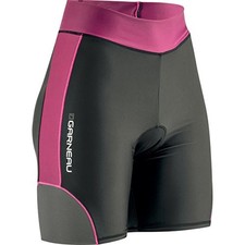 Louis Garneau Comp Short Womens Black/Pink/Purple Medium -Open Box