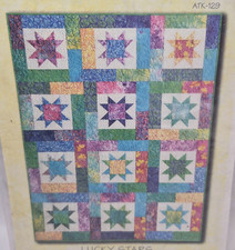 Lucky Stars Quilt Pattern by Atkinson Designs