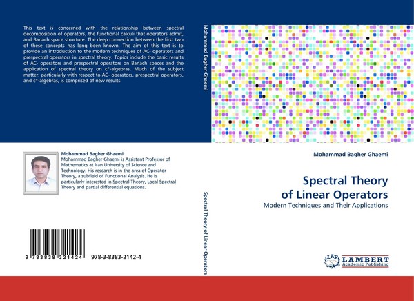 Spectral Theory Of Linear Operators Mohammad Bagher Ghaemi-image