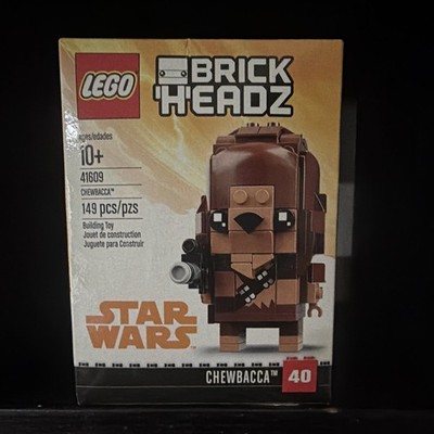 Chewbacca LEGO BrickHeadz Star Wars Set 41609 149 Pieces Complete Set Box