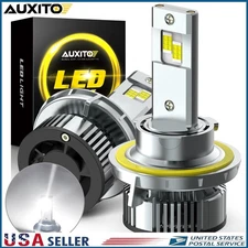 Auxito Canbus H13 LED Headlight Bulb Hi Low Beam White 30000LM Super Bright Lamp