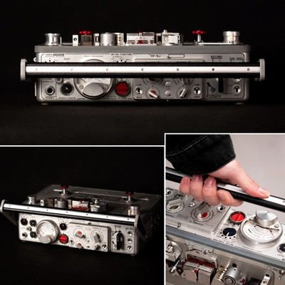 Brandneuer Aluminium-Ledergriff für NAGRA IV-S/SJ /4.2 /E /L