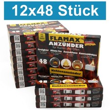 576x FLAMAX Anzündwürfel Kaminanzünder Kohleanzünder Anzünder Ofenanzünder