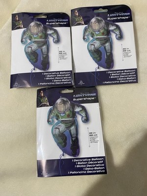 Buzz Lightyear 35'' Supershape Folienballon X3 Brandneu