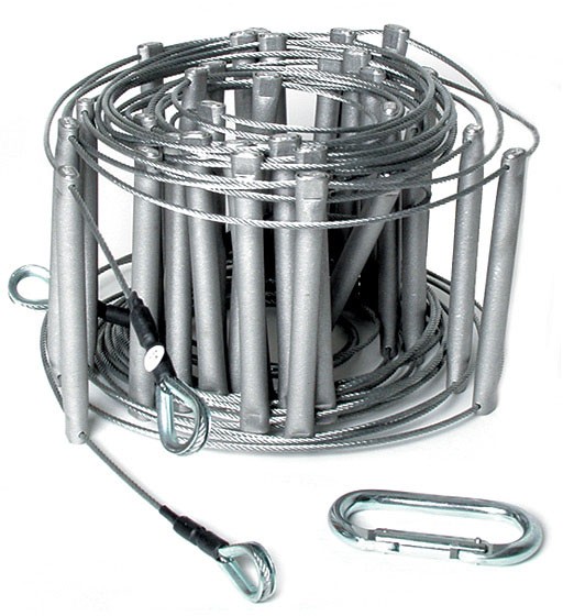 Стальная спелеологическая лестница Liberty Mountain Pro LM - Прочные алюминиевые перекладины