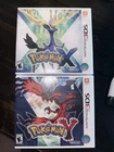 Pokemon X & Pokemon Y Nintendo 3ds World Edition Lot Of 2 Brand New