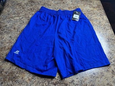 Vintage Y2K Russell Athletic Shorts Men s Medium Blue  Workout  Drawstring NWT