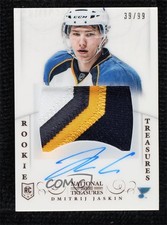 2013 Panini National Treasures Rookie 39/99 Dmitrij Jaskin #148 Patch Auto 03hd