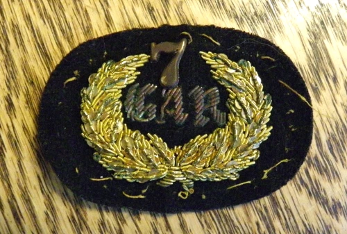 CIVIL WAR VETERANS KEPI HAT INSIGNIA - LINCOLN GAR POST 7 BALTIMORE MD