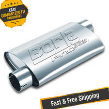 Borla 400491 Pro Xs 3 Stainless Steel Oval Notched Gray Exhaust Muffler