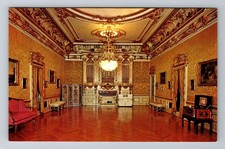 Palm Beach FL-Florida, Henry Morrison Flagler Museum Music Rm, Vintage Postcard