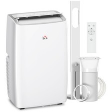 HOMCOM 12,000 BTU Portable Air Conditioner Unit with Remote, 24H Timer, 35m²