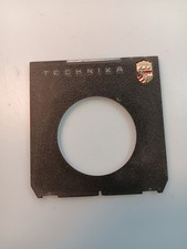 Original Linhof Technika lens board black bore approx. 56 mm