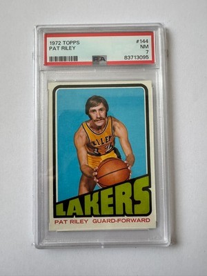 Pat Riley 1972 Topps PSA 7 NBA HOF HALL OF FAME LOS ANGELES LAKERS LEGEND